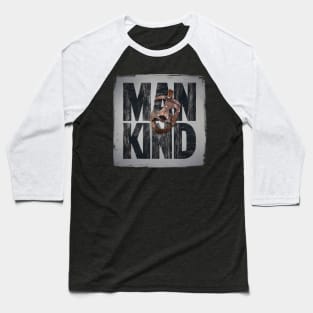 Mankind mask Baseball T-Shirt